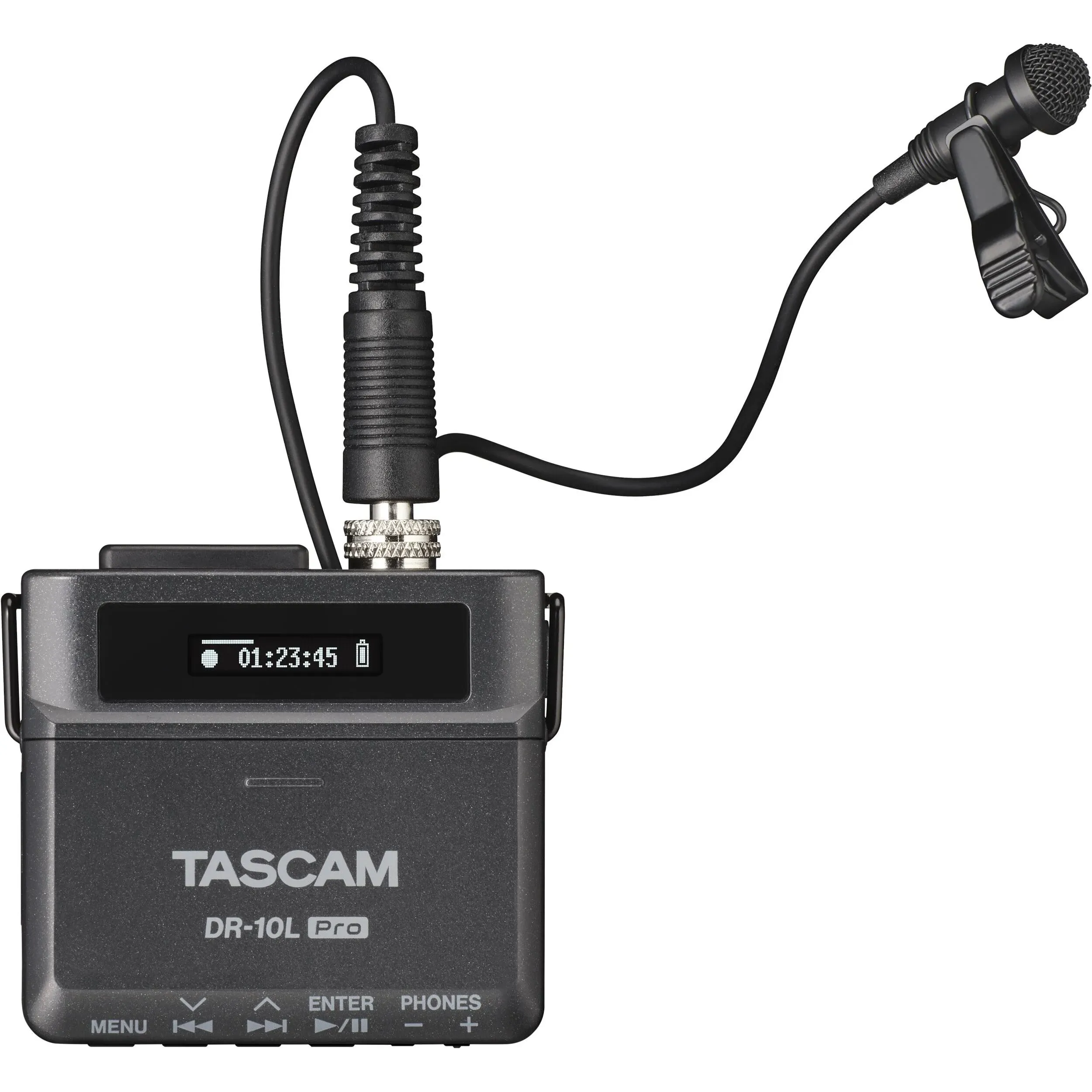 Tascam DR-10L PRO Digital Audio Recorder with Lavalier Microphone