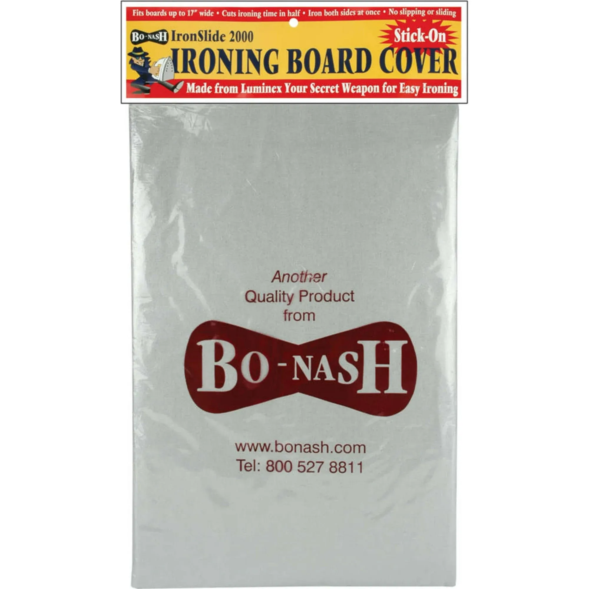 Bo-Nash Ironslide 2000 Ironing Board Cover 19"x59"