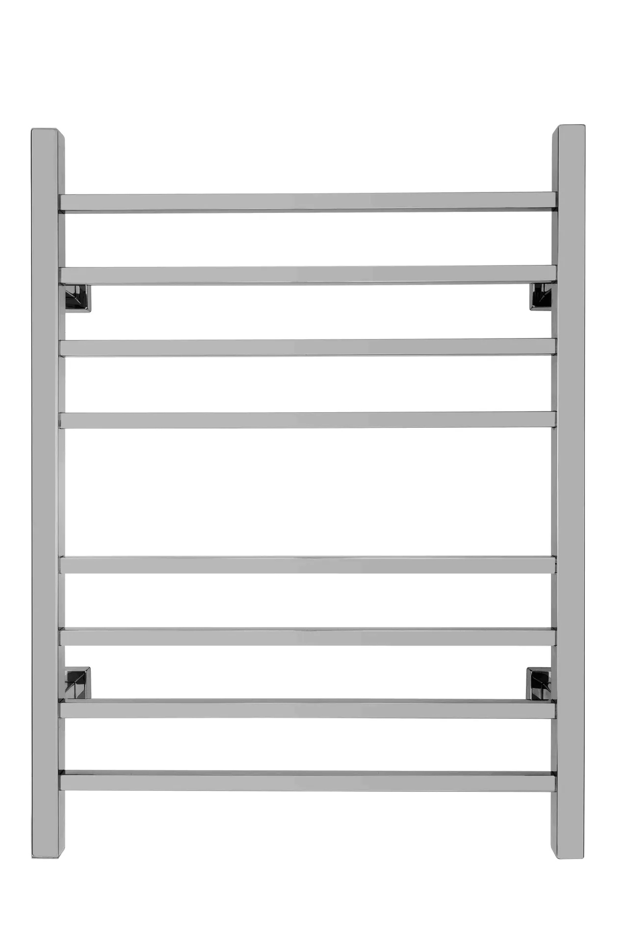 WarmlyYours TW-SR08PS-HP Dual Connection Sierra Towel Warmer, Polished - 8 Bars