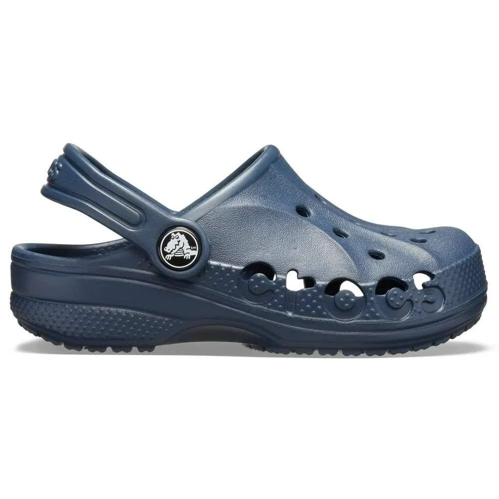 Crocs Kids' Baya Clog, Navy Blue, J2