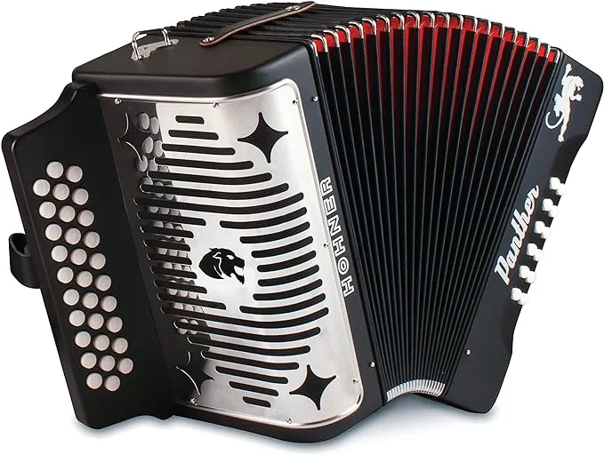 Hohner Panther Accordion G/C/F Keys | Reverb