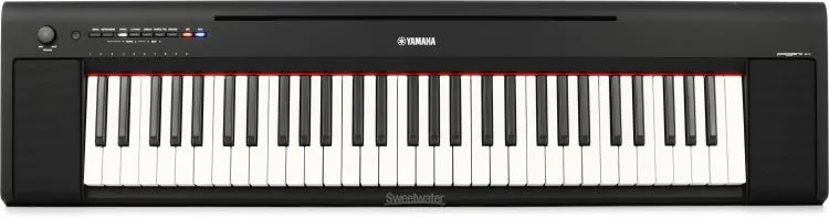 Yamaha NP-15 Piaggero 61-Key Portable Digital Piano (Black)