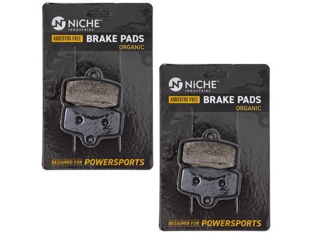 NICHE Brake Pad Set for Husqvarna KTM 85 200 105 TC85 Freeride 250 R 47013090300 Front Organic 2 Pack