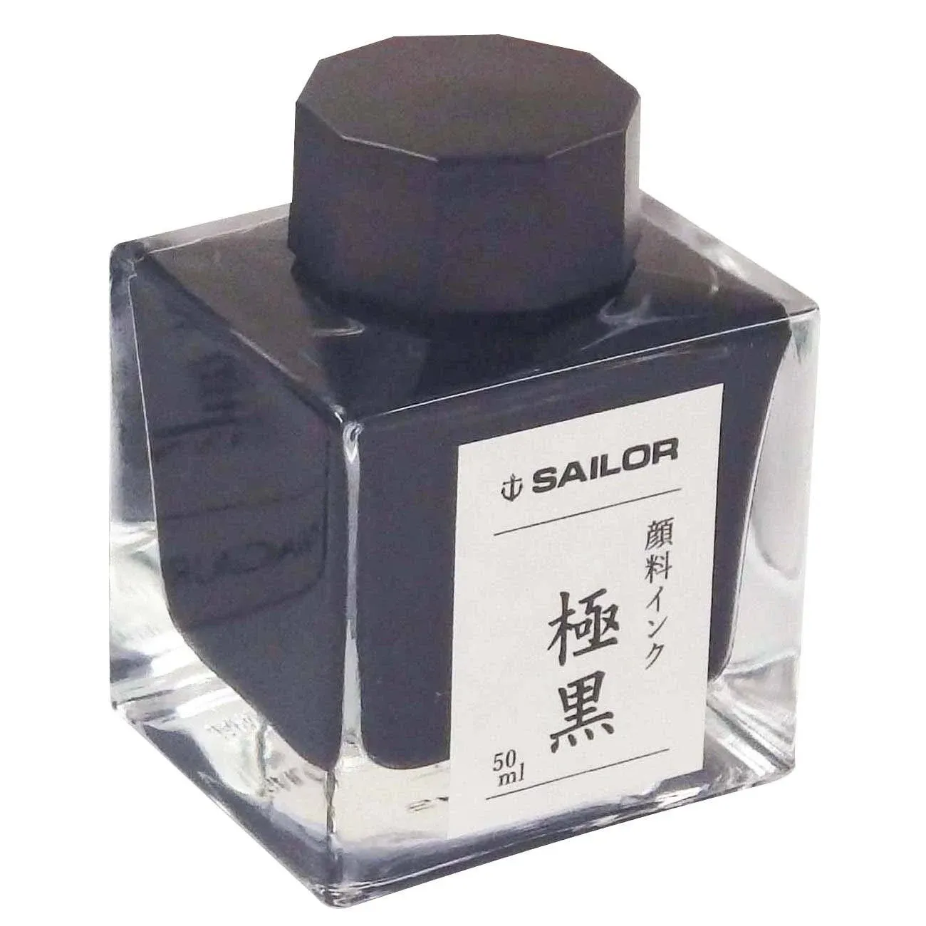 Sailor Kiwa-Guro Pigmented Super Black 50 ml Bottled Ink JAPAN 13-2002-220 NEW