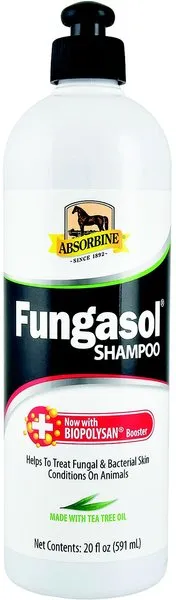 Absorbine Fungasol Shampoo, Treats Horse Skin Conditions, 20oz