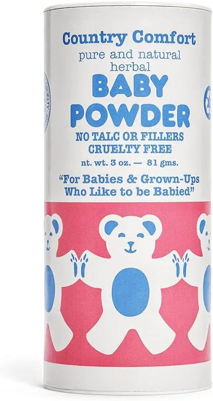 Country Comfort Baby Powder - 3 Oz, Pack of 3