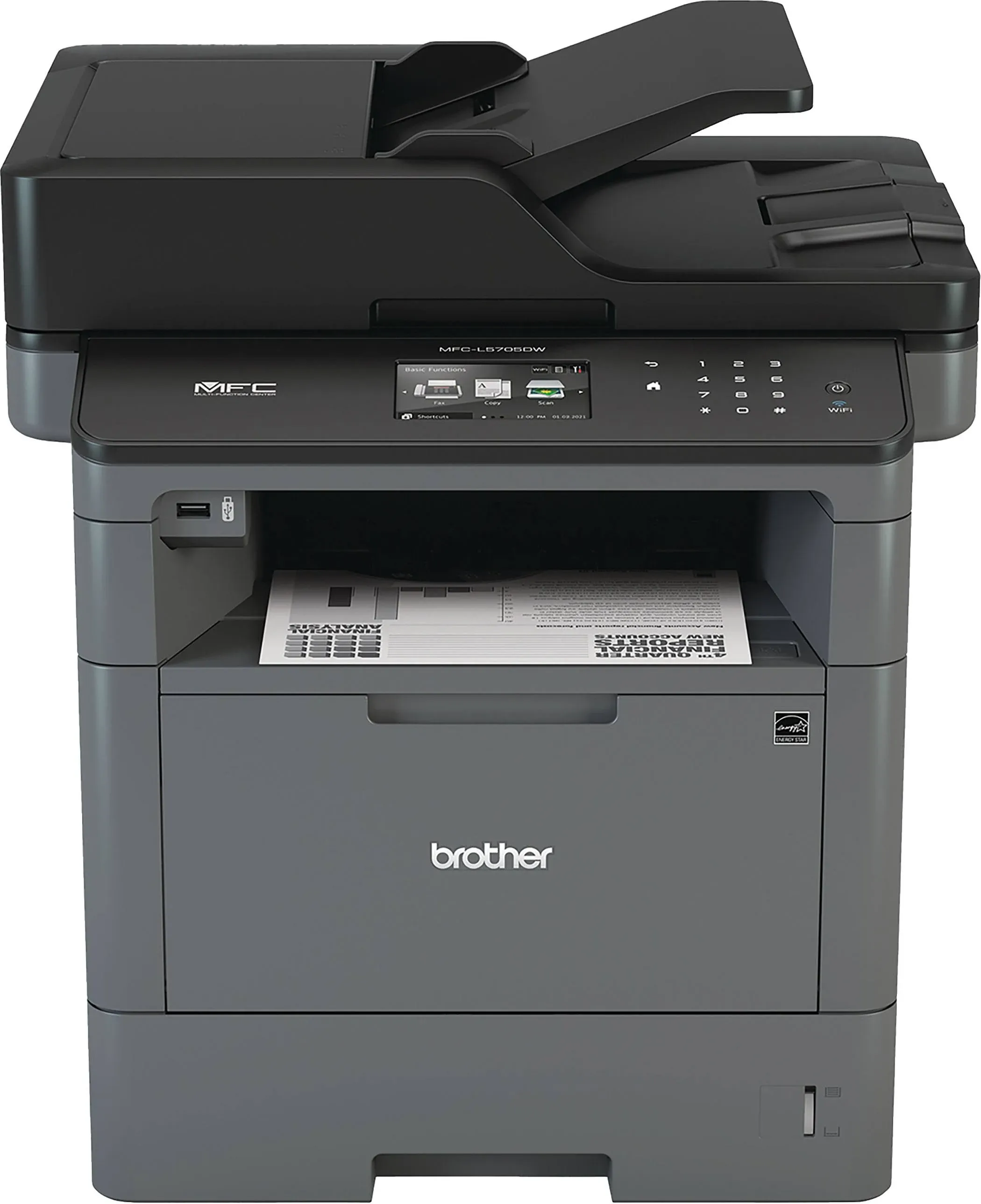 Brother MFC-L5705DW All-in-One Wireless Monochrome Laser Printer