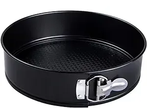 Webake Springform Pan 10 inch Nonstick Leakproof Cheesecake Pan with Loose ...