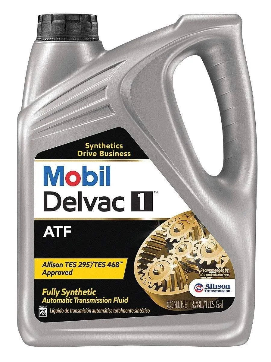 Mobil 112810 Delvac Synthetic Automatic Transmission Fluid - 1 Gallon