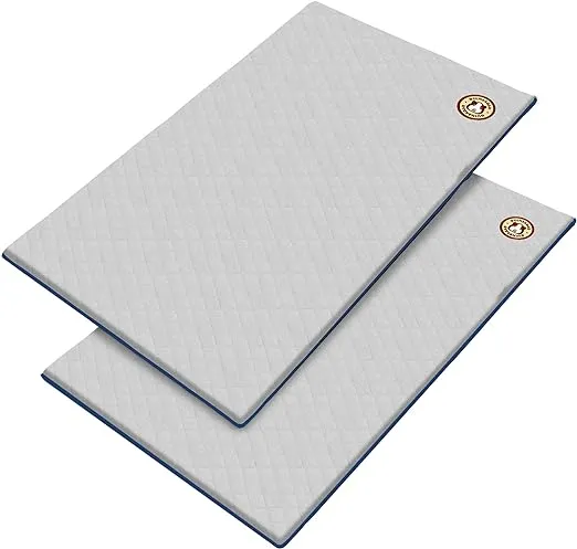 GuineaDad Original Liner - Grey Fleece Guinea Pig Bedding - Pack of 2 - Reusable Guinea Pig Cage Liner - Extra Absorbent