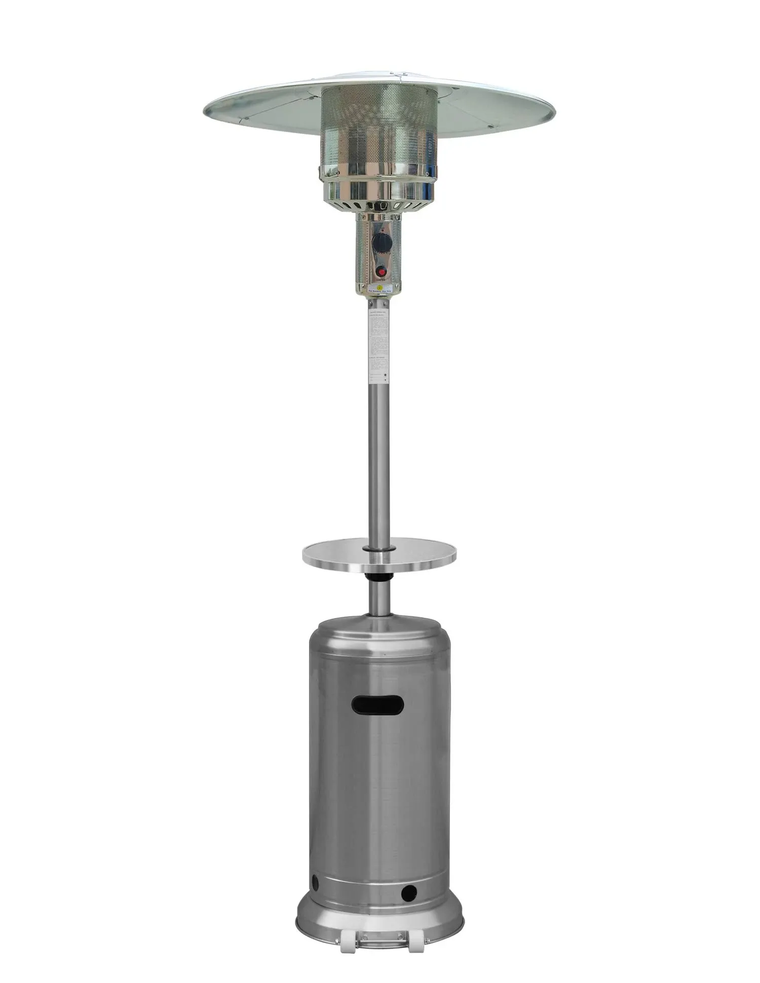 Stainless Steel Patio Heater with Table