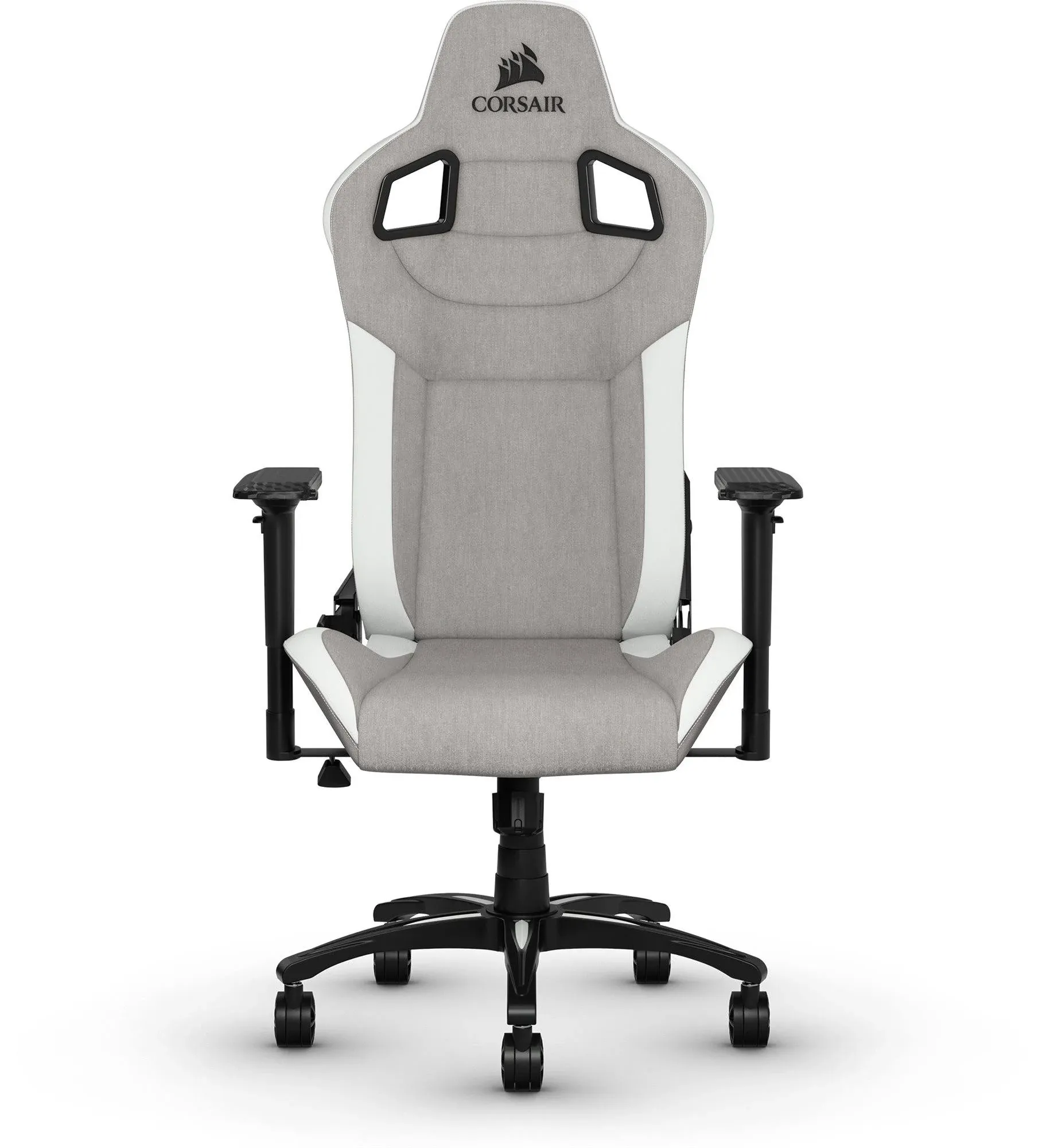 Corsair T3 RUSH Gaming Chair - Gray/White