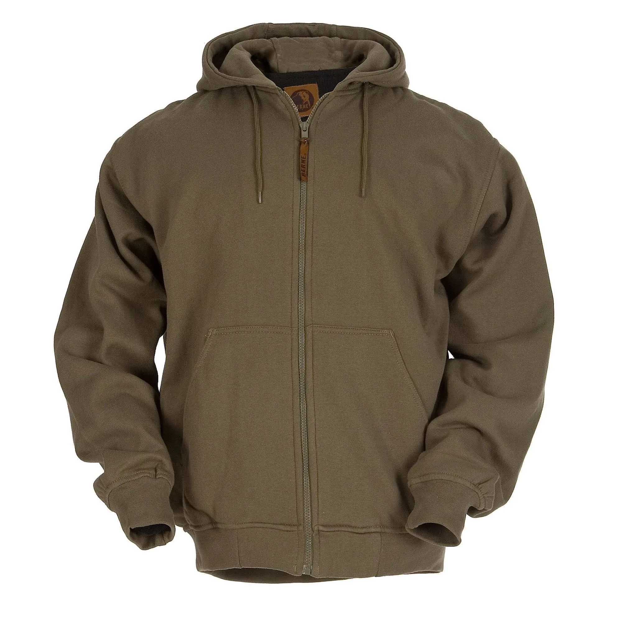 Berne Men's Thermal Lined Hooded Sweatshirt