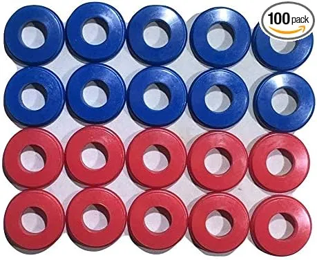 Set of 20 Polyurethane Gladhand Seals Red & Blue