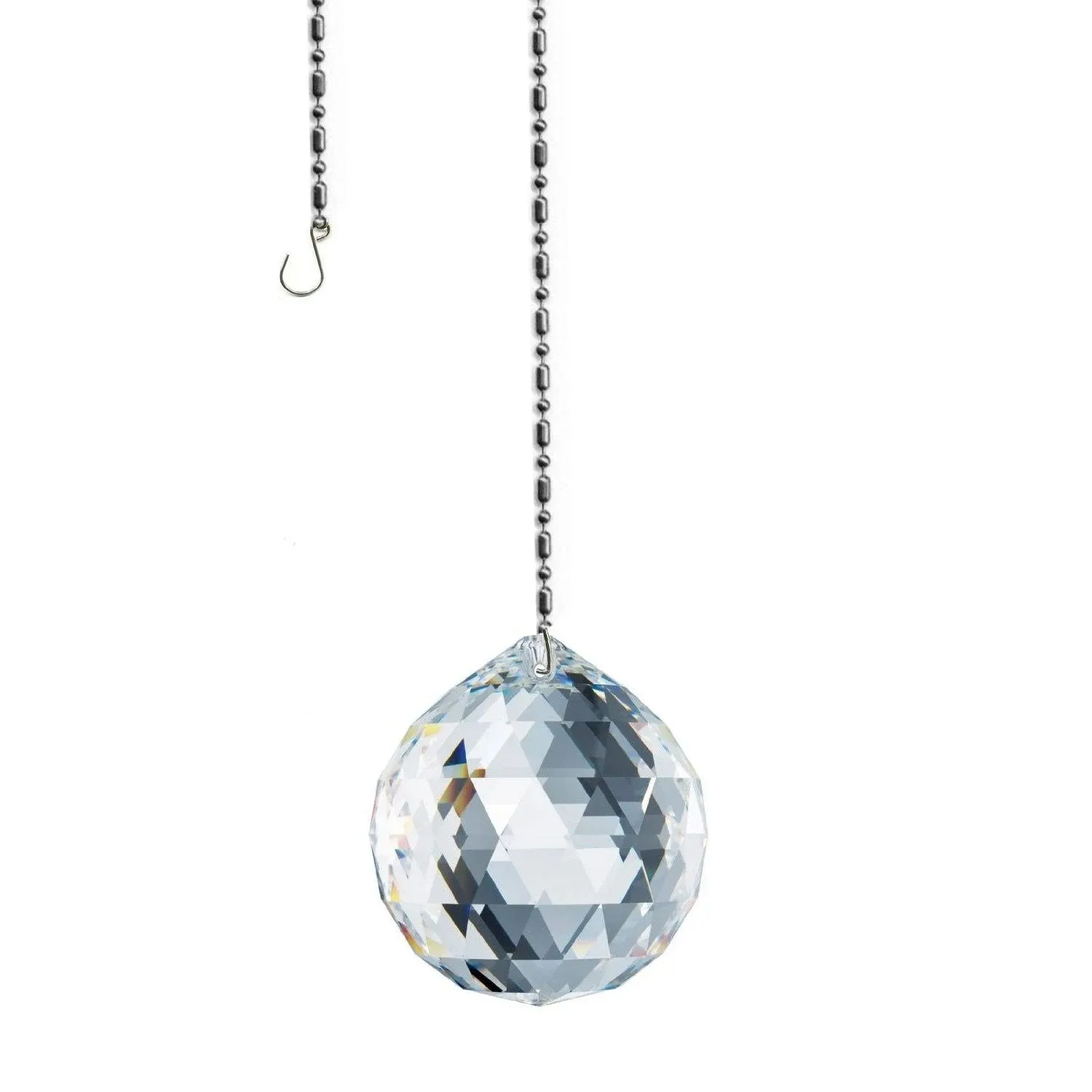 Hanging Prism Swarovski 30mm Crystal Ball Suncatcher, Rainbow Maker, Feng Shui