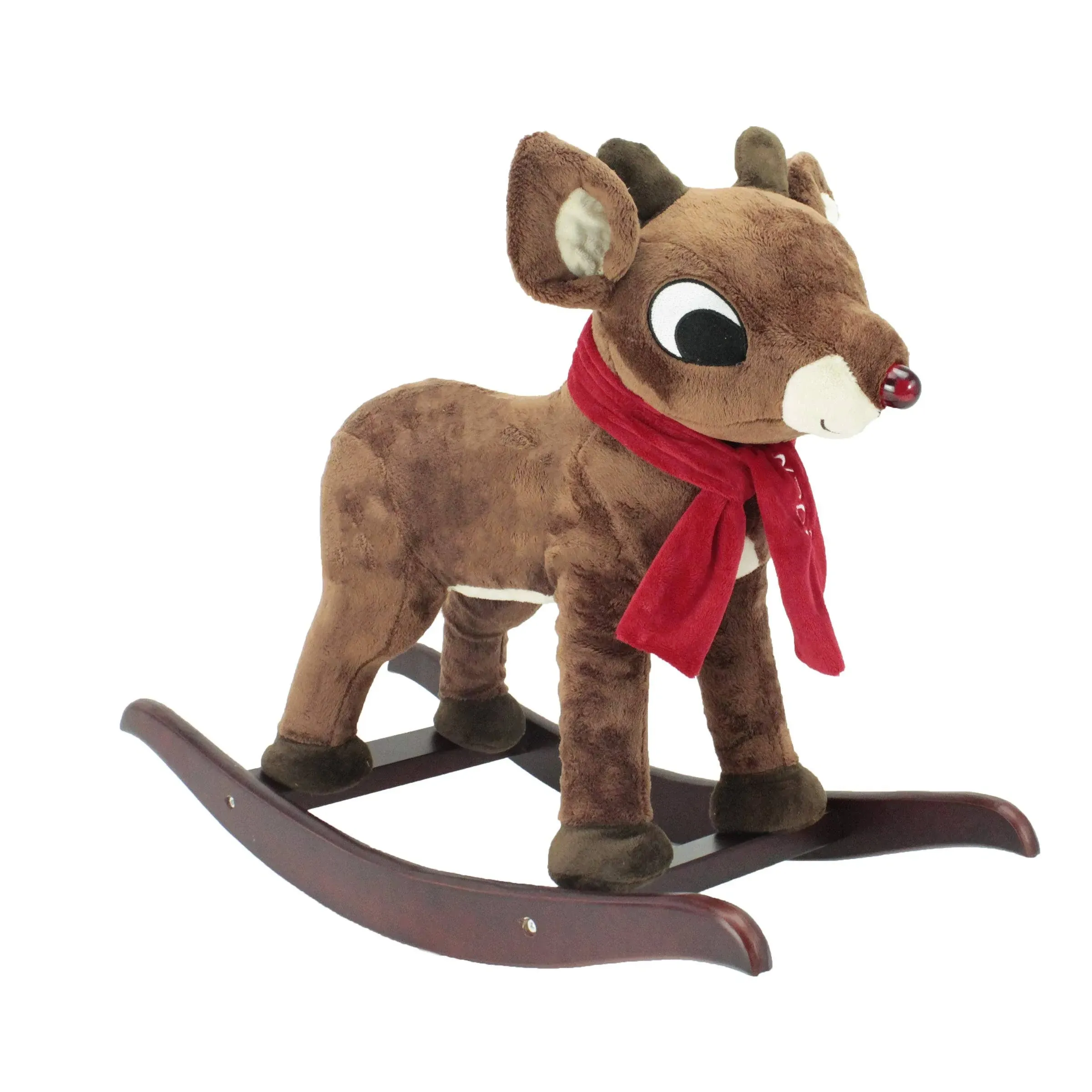 Animal Adventure Rudolph The Red-Nosed Reindeer Musical & Light - Up Nose ...