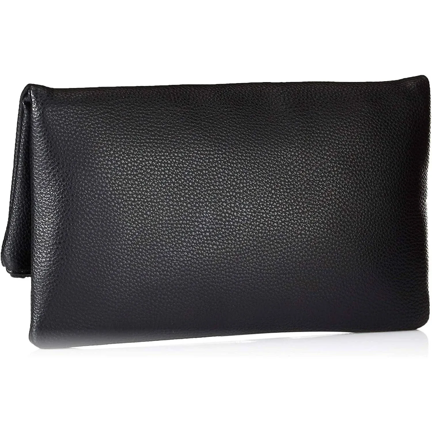 The Drop Women's Southampton Zipper Foldover Clutch, Black, One Size