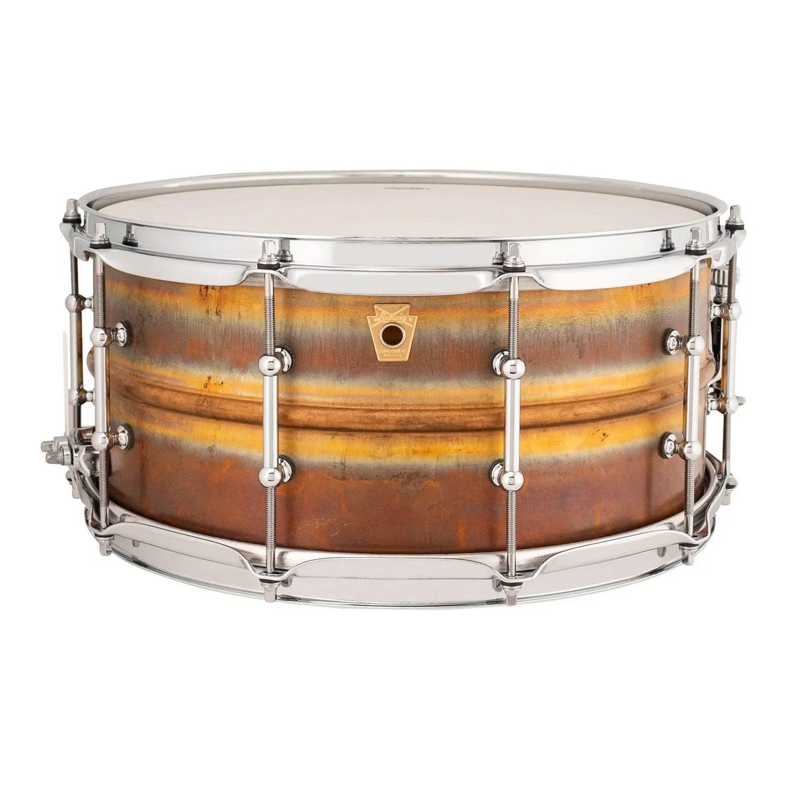 Ludwig Bronze Phonic 5x14 Snare Drum - Raw Bronze