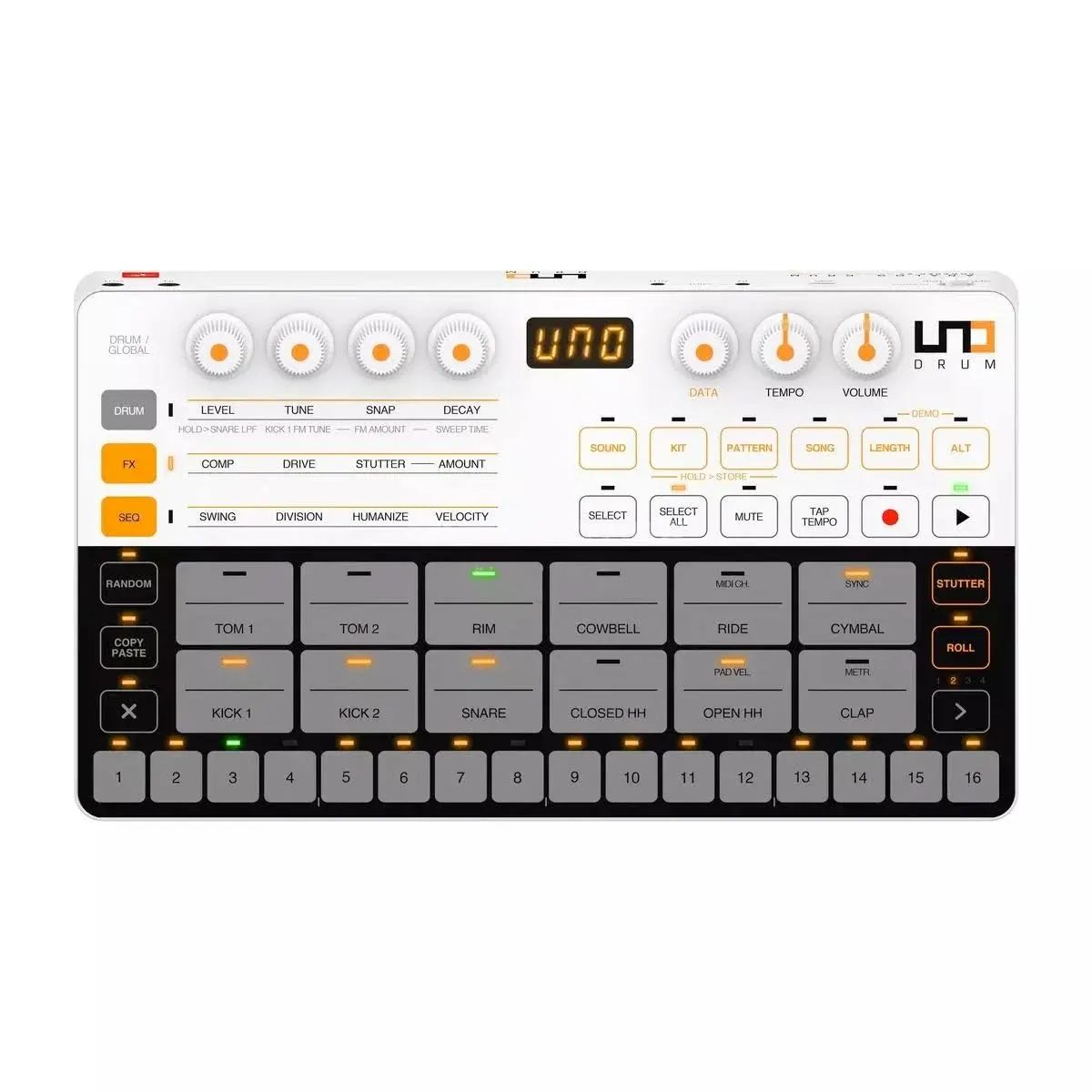 IK Multimedia Uno Drum - Analog / PCM Drum Machine