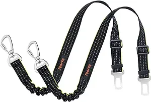 Ibuddy Dog Seat Belts for Cars of Small/Medium/L<wbr/>arge Dogs,Adjustabl<wbr/>e Pet Seat 