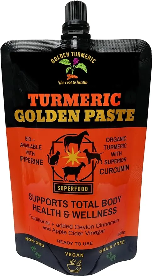 Turmeric Golden Paste for Pets 7 oz (200grams)