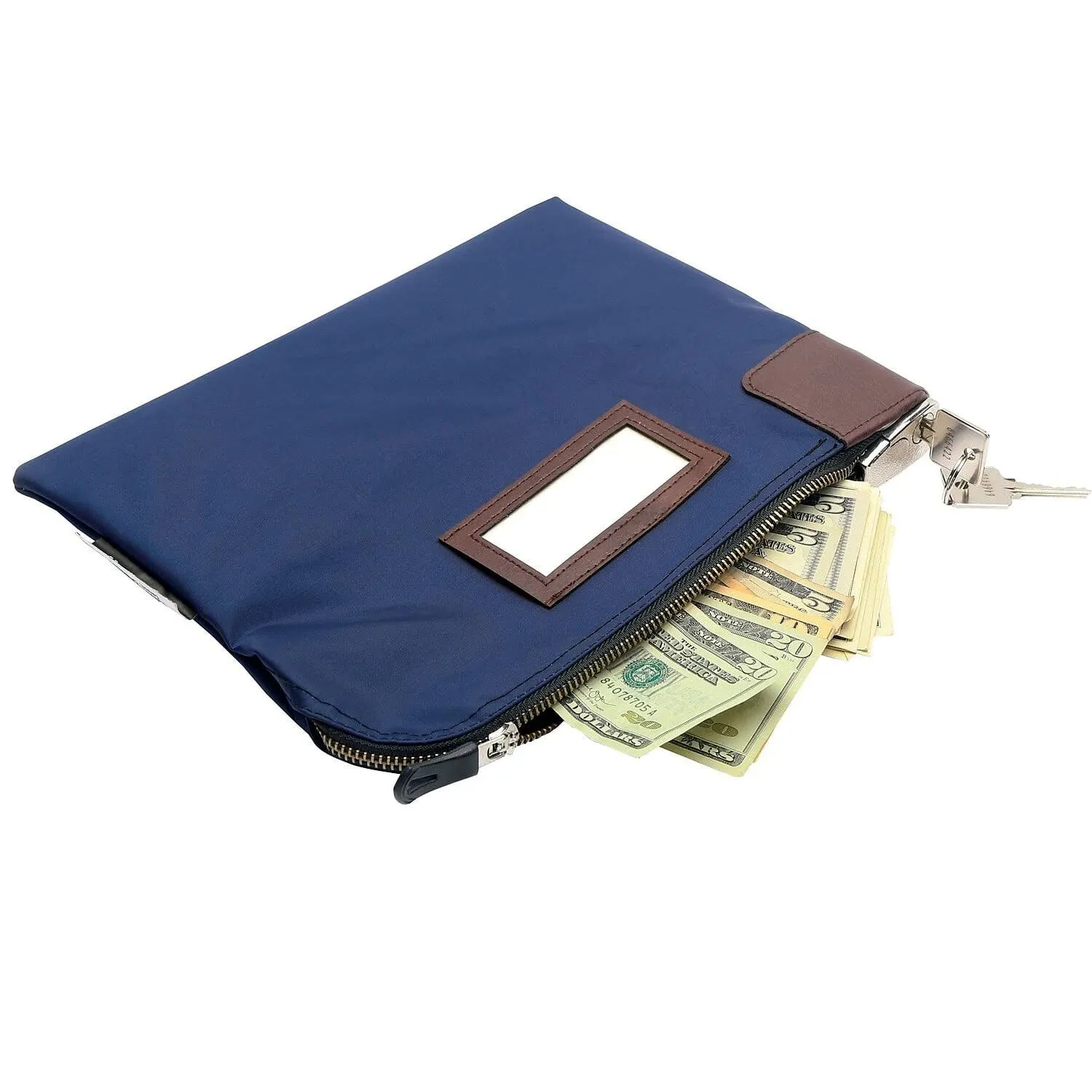 Honeywell Key Locking Security Cash and Document Zipper Bag