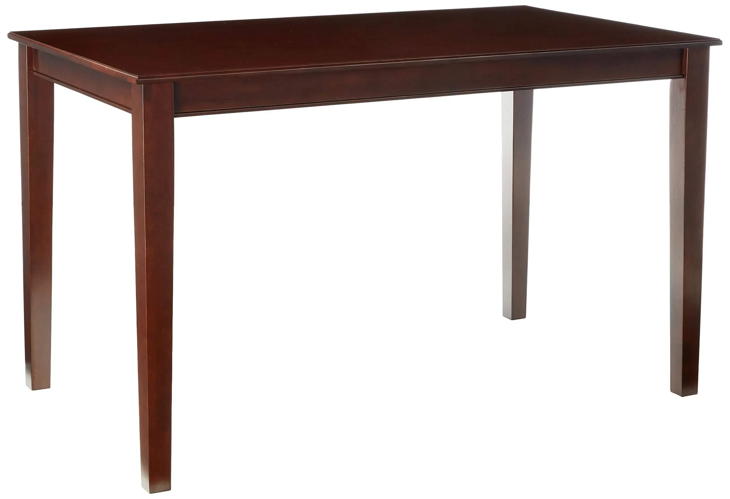 East West Furniture DUT-MAH-H Dudley Rectangular Counter Height Dining Table 36 In. X 60 In. In Mahogany Finish