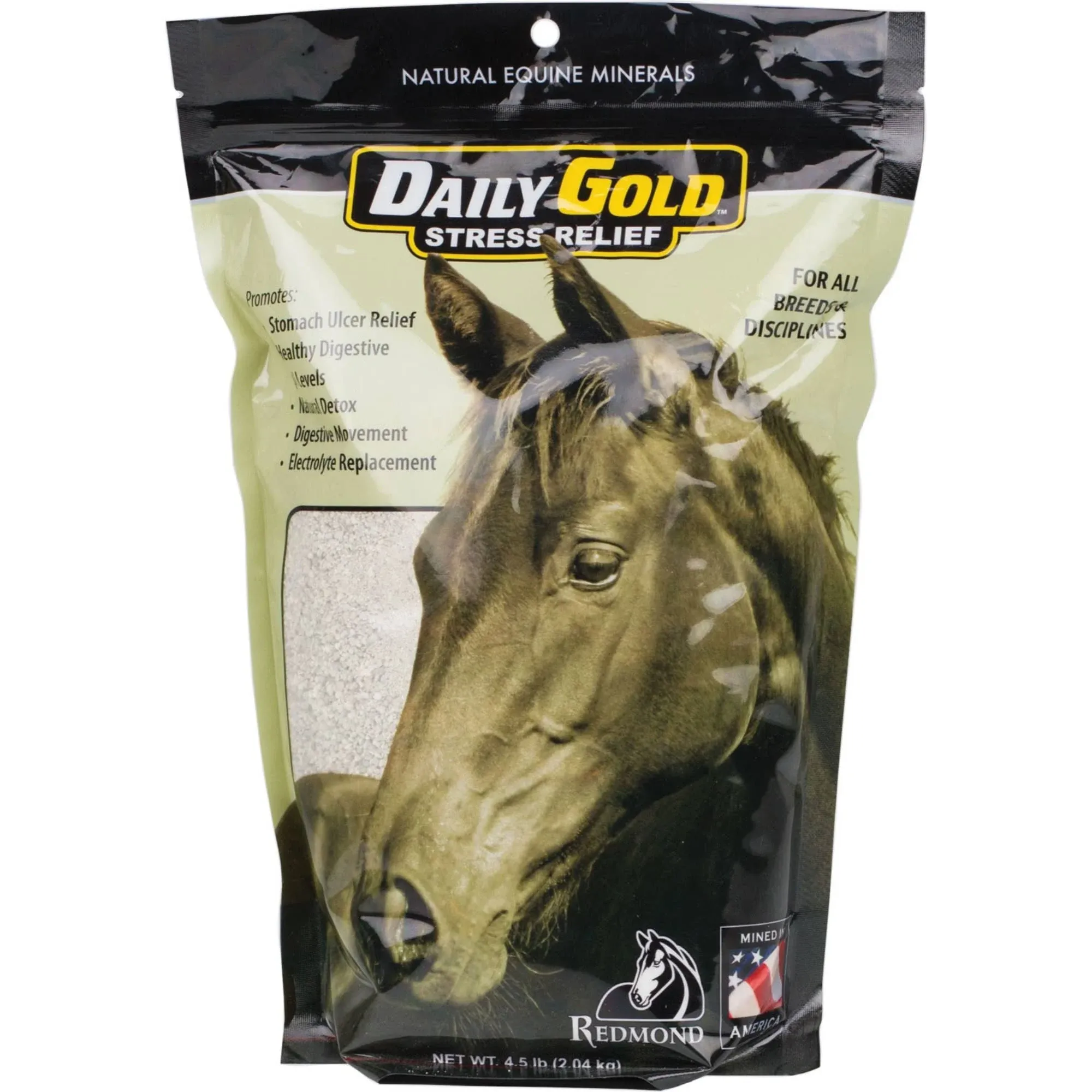 Redmond Daily Gold Stress Relief for Horses 4.5 lbs