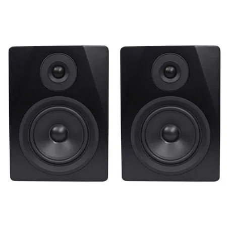 Rockville APM5B 5.25" 2-Way 250W Active/Powered USB Studio Monitor Speakers Pair