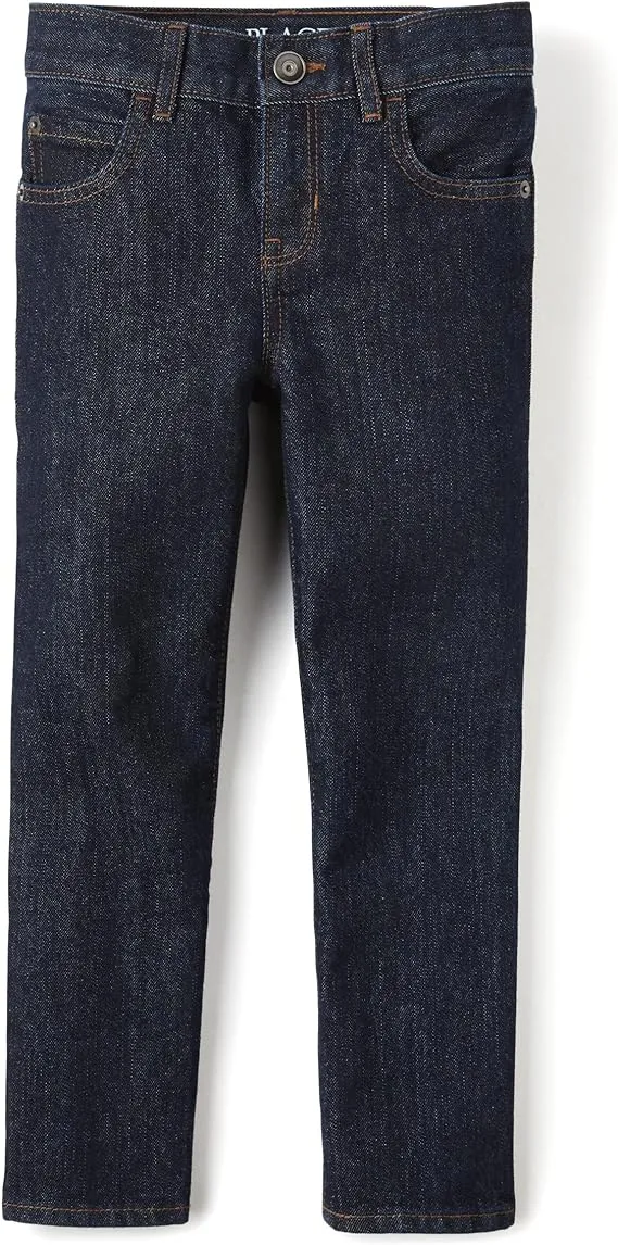 The Children's Place Boys' Basic Straight Leg Jeans