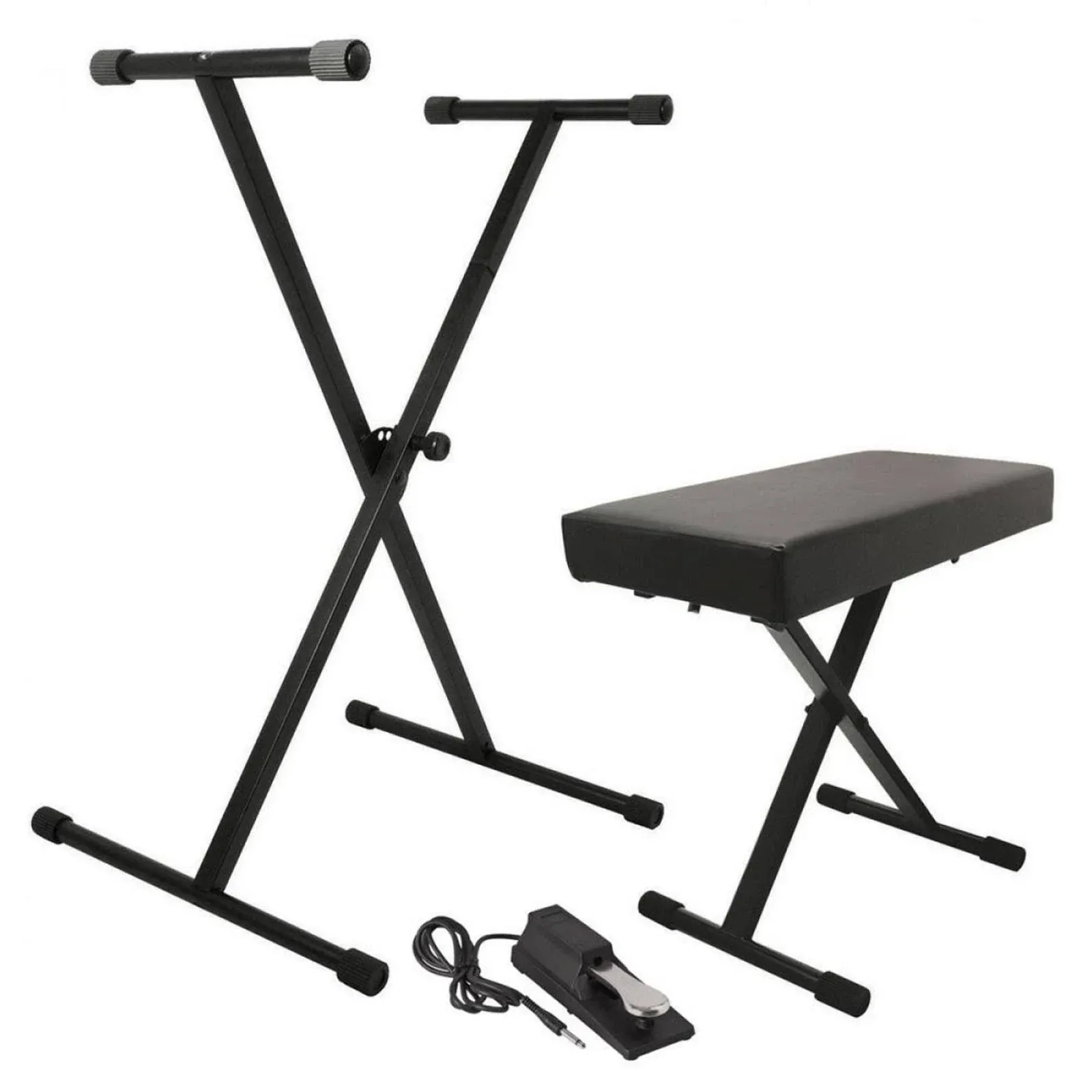 On-stage KPK6550 Keyboard Bundle with Keyboard Stand, Bench, & Sustain Pedal