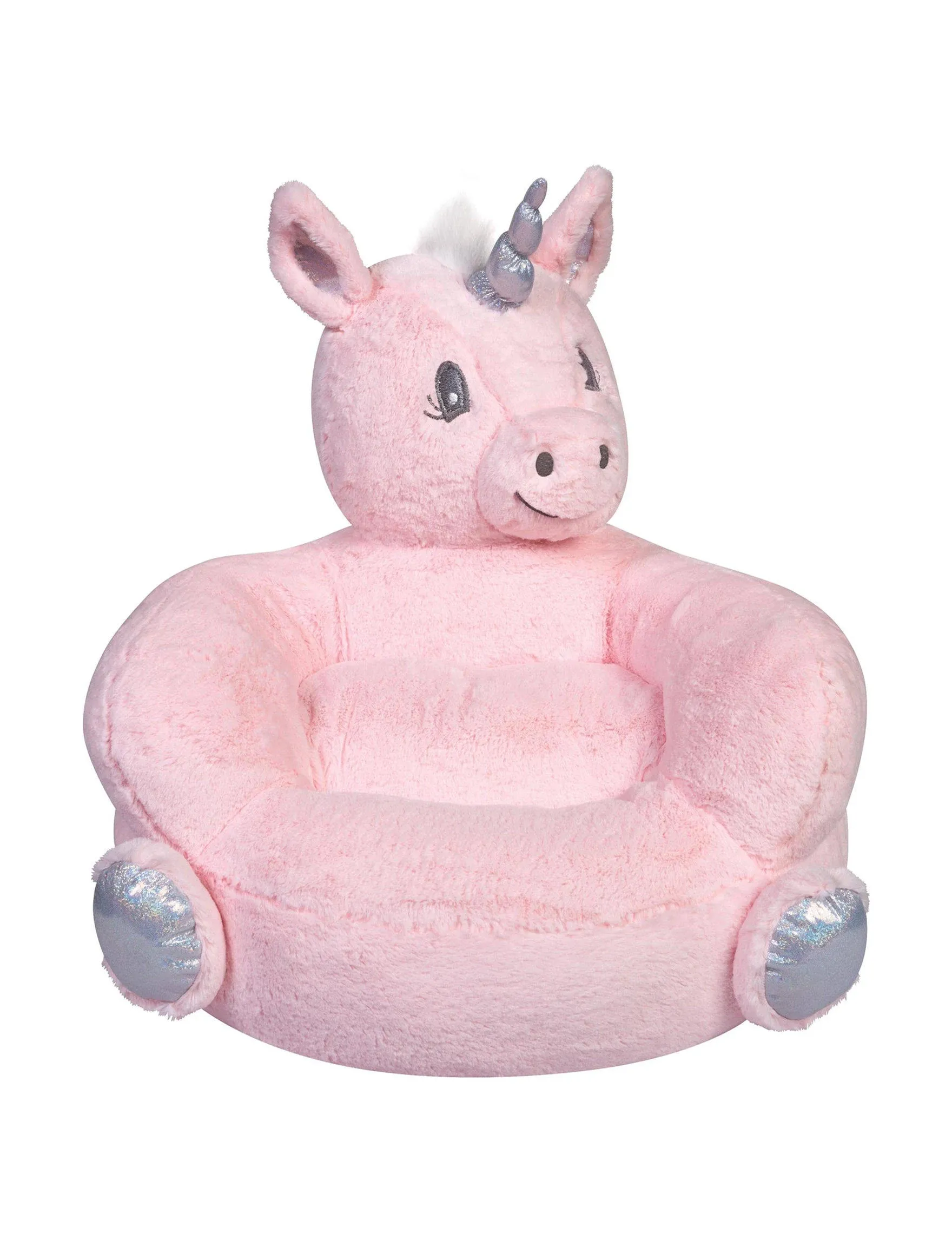 Unicorn Plush Character Chair Pink - Trend Lab