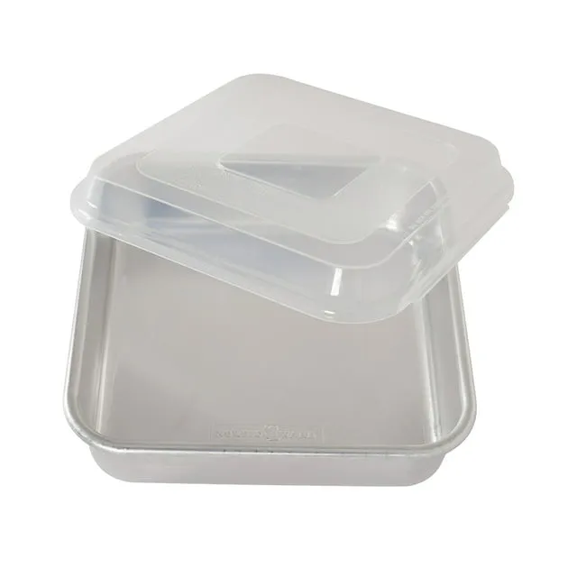 Nordic Ware Square Cake Pan with Lid