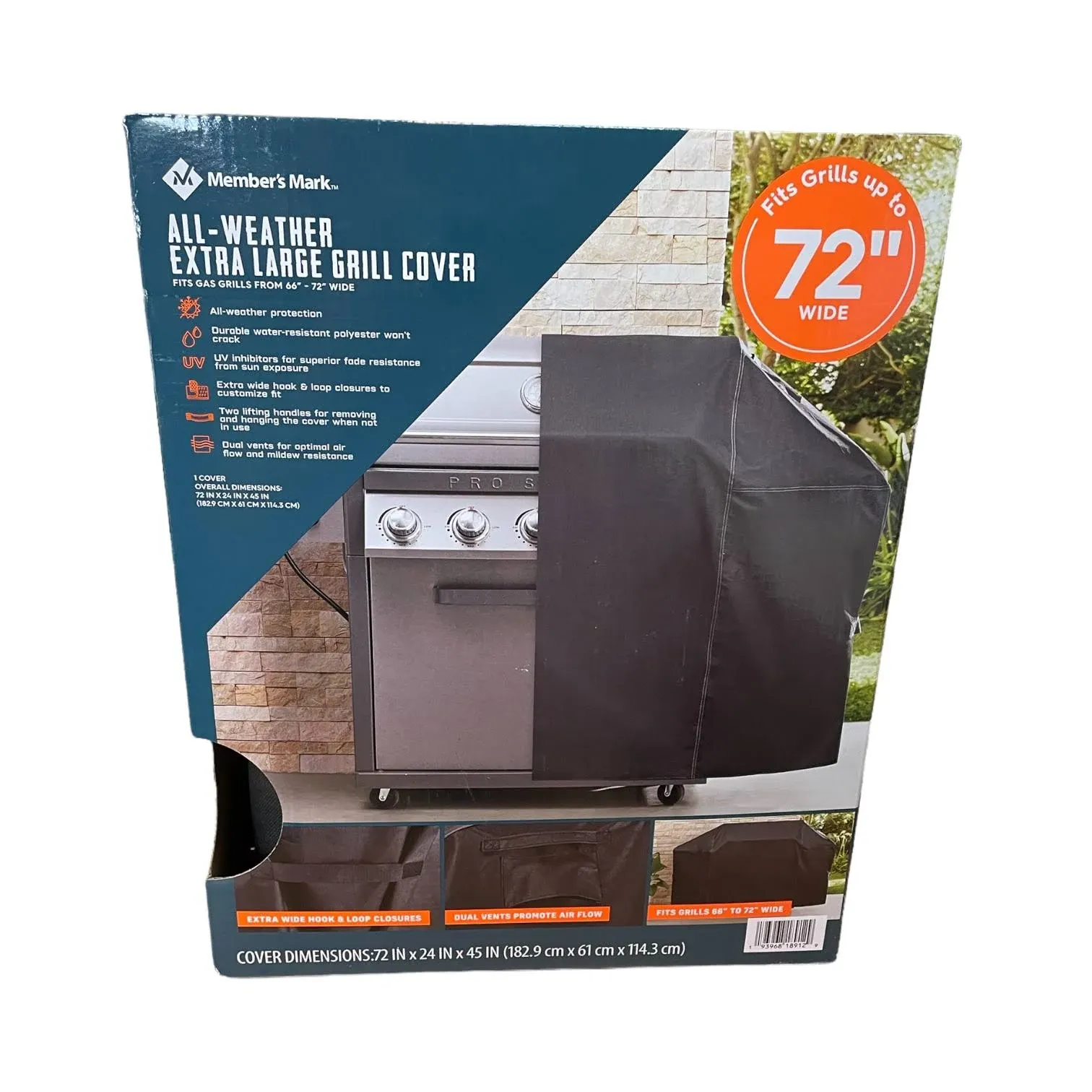 Member's Mark All-Weather Extra Large Grill Cover