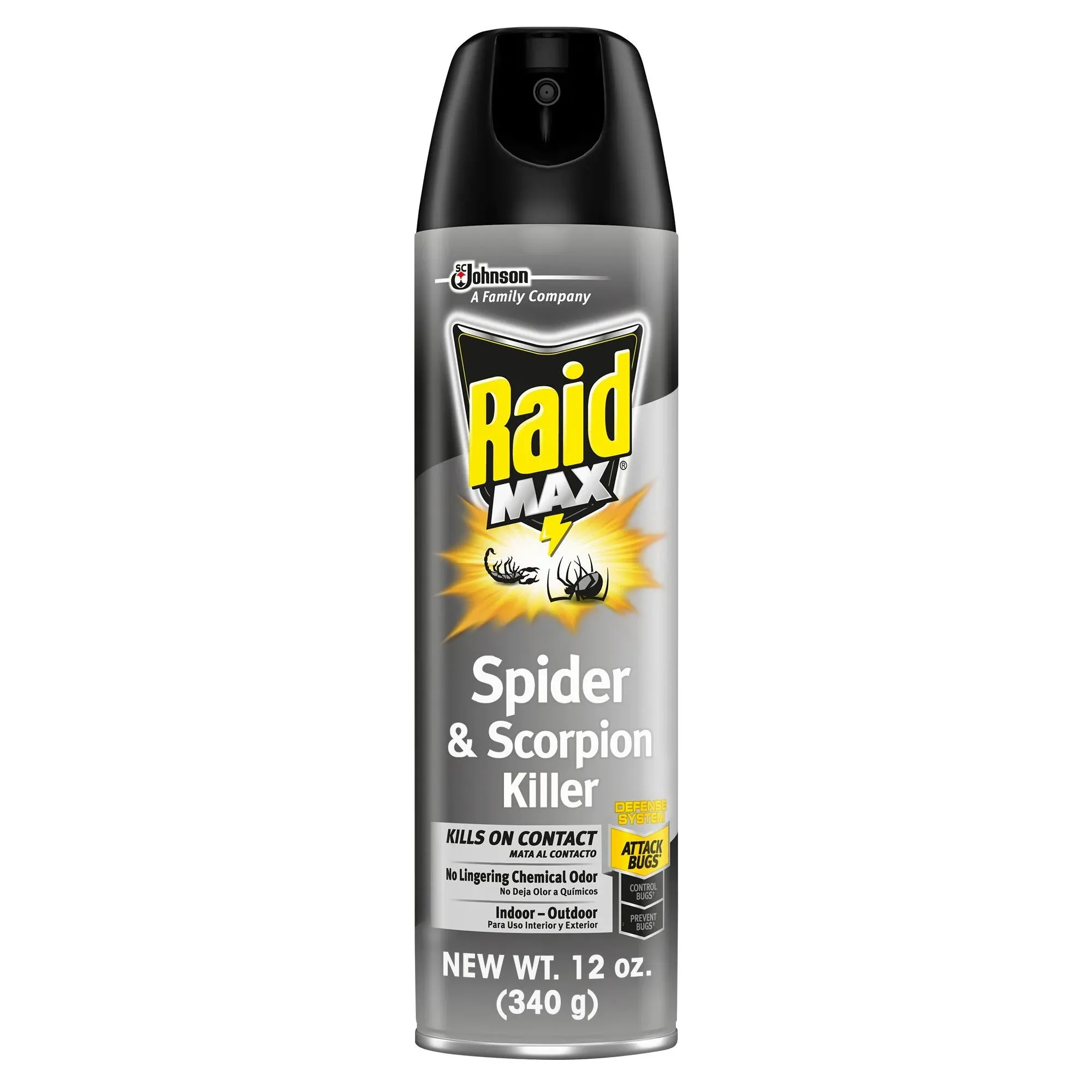 Raid Max Spider & Scorpion Killer, Indoor/Outdoor - 12 oz