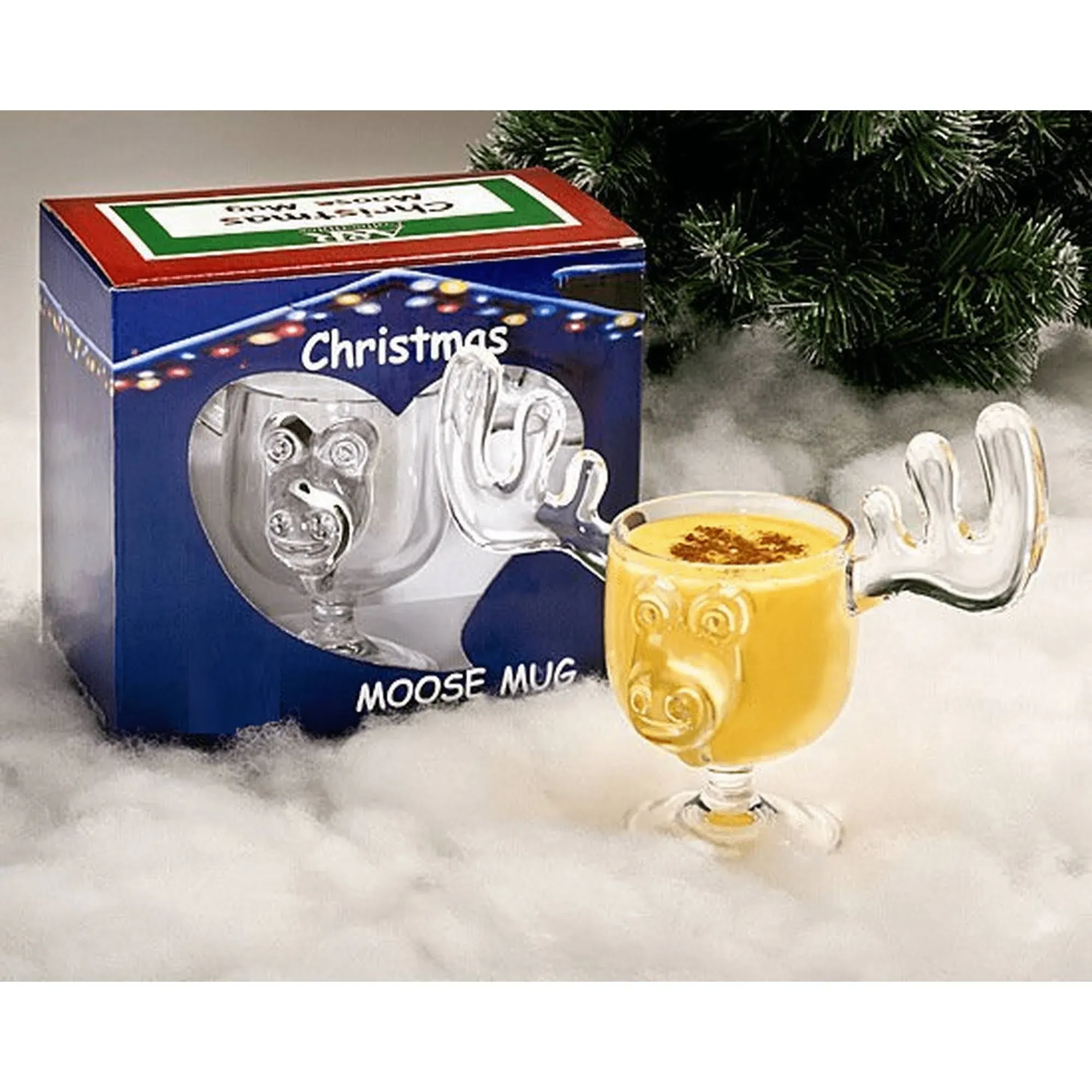 Christmas Eggnog Moose Mug