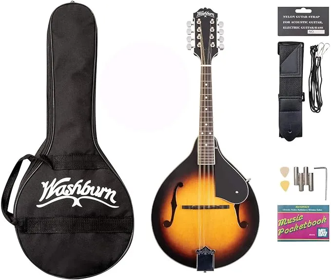 Washburn Americana M1-Pack with Gig Bag, Mandolin