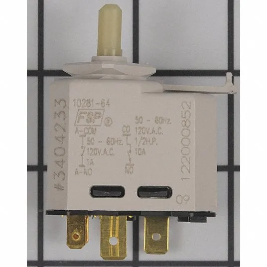 Whirlpool Dryer Push to Start Switch WP3404233