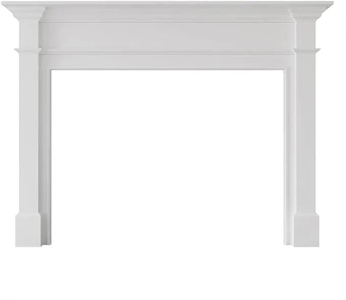 Modern Ember Lakeport Traditional Wood Fireplace Mantel