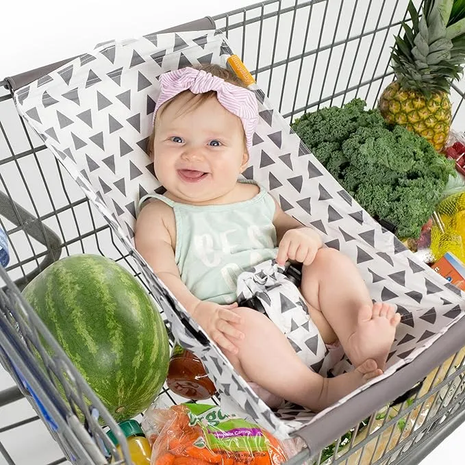 Binxy Baby - Shopping Cart Hammock - Triangles