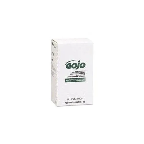 GOJO Hand Cleaner: Supro Max Series, Liquid, 2,000 mL, Includes Grit, Floral, 4 PK