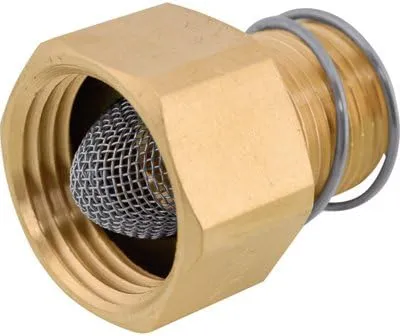 General Pump Brass Pressure Washer Garden Hose Adapter - 200 psi 1/2in. NPT-M Brass Model Number ND10032P