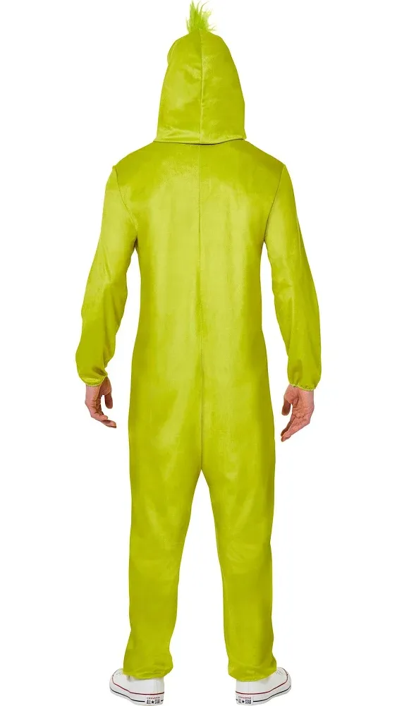 InSpirit Designs Dr. Seuss, Grinch Adult Jumpsuit