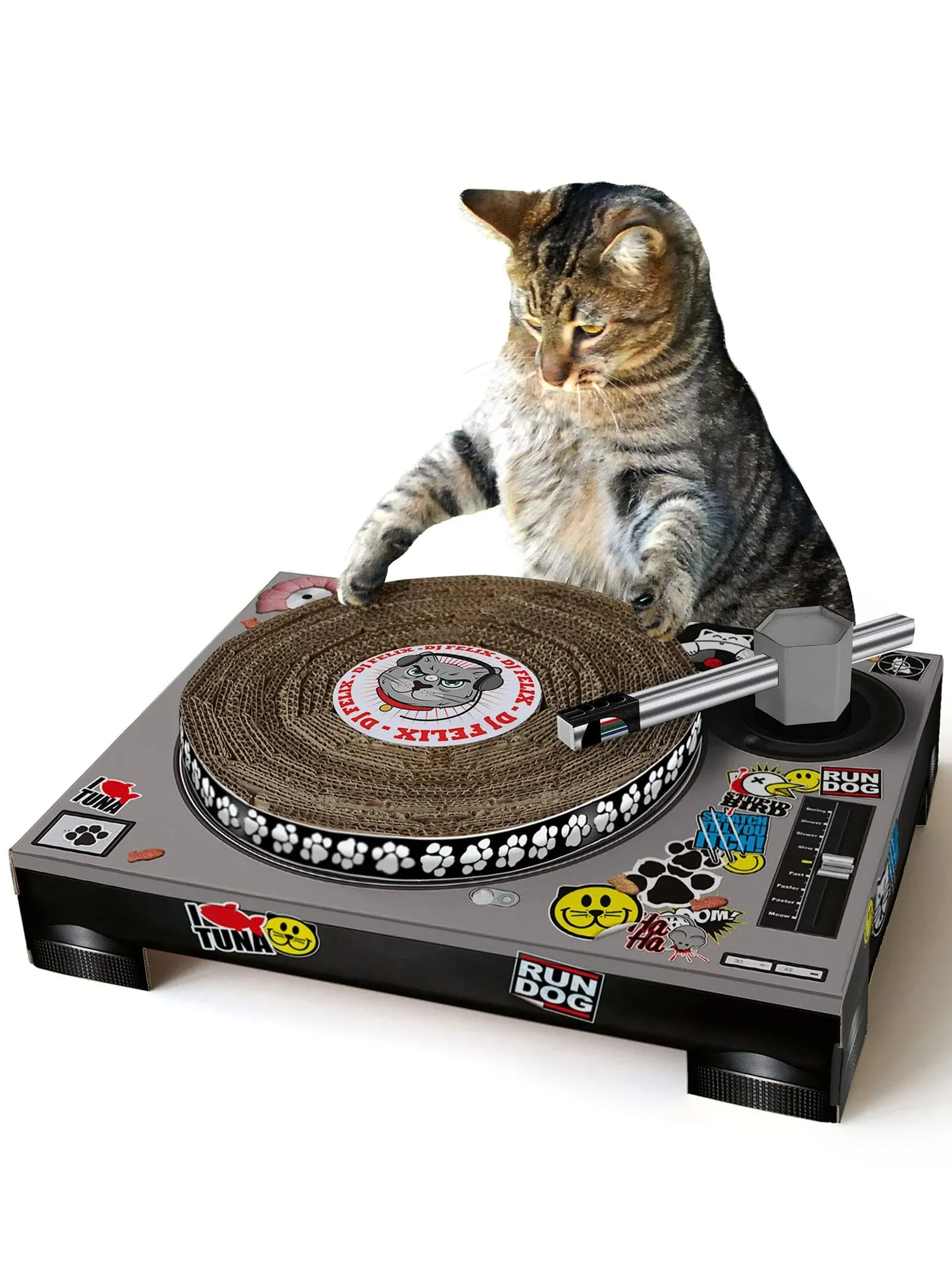 Cat Scratch DJ Decks - unleash your cat’s inner DJ