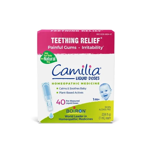 Boiron Camilia Baby Teething Relief Medicine 30 Count (Pack of 1) 30 Dose