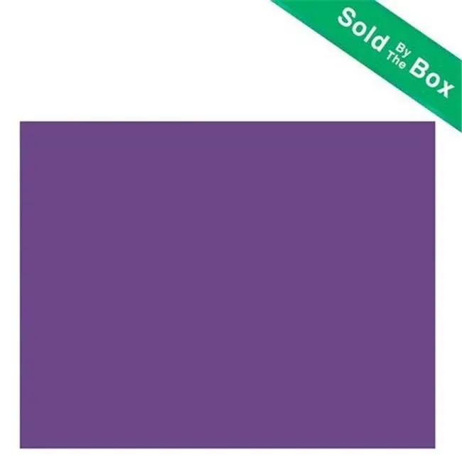 Bazic Products 5026 Bazic 22in x 28in Purple Poster Board Case of 25