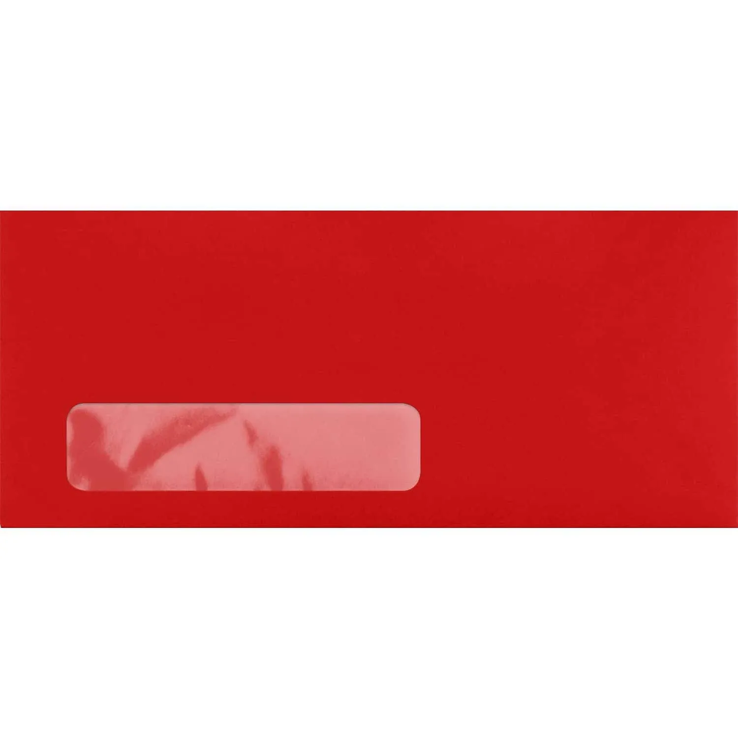 LUX #10 Window Envelopes (4 1/8 x 9 1/2) 50/Pack Ruby Red (LUX-4860-W18-<wbr/>50)