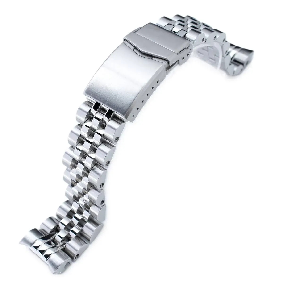 MiLTAT 20mm Watch Band for Seiko MM300 SBDX001 SBDX003, Angus-J Screw-Links