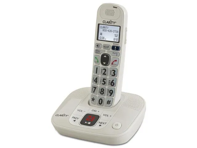 Clarity 53714.000 D714 Moderate Hearing Loss Cordless Amplified Phone with DECT 6.0 Technology