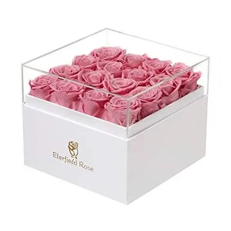 Eterfield Preserved Roses That Last A Year Eternal Rose in A Box Real Rose ...